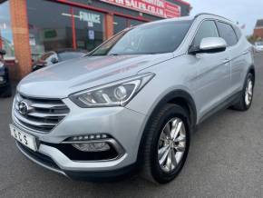 2017 (66) Hyundai Santa Fe at Glasshoughton Car Sales Castleford