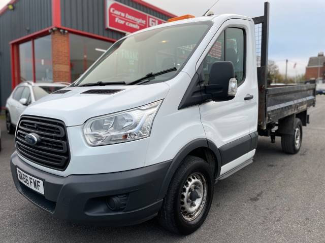 Ford Transit 2.2 TDCi 125ps 350 Chassis Cab Commercial Diesel White